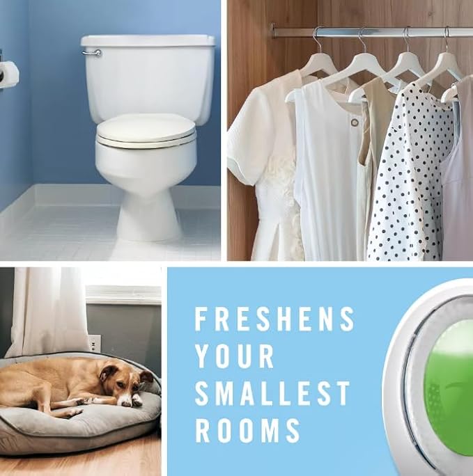 Generic F.e.b.r.e.z.e Small Spaces Air Freshener- 0.25 fl oz/2pk (Linen &amp Sky) Clear