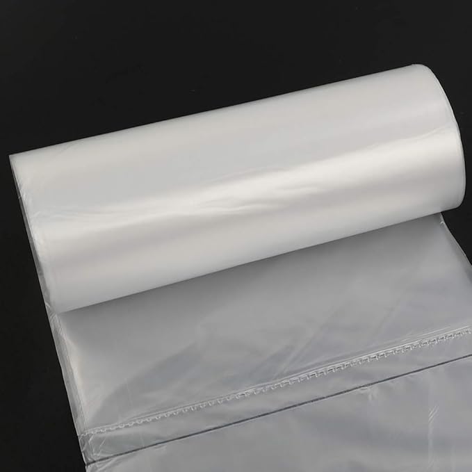 Vababa Clear 5 Gallon Garbage Bags Trash Bags 225 Counts