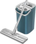 Hand Free Mop Household Dual-Purpose Dry and Wet Flat Bucket Mopping The Floor