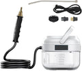 1500ML Steam Cleaner 1500W Steam Cleaner Handheld with Dry-Boil Protection 105℃/221℉ 15S Fast Heating for Windows Kitchen Floor White