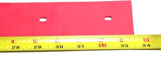 Floor Scrubber Rubber Squeegee Blade Kit (2pcs) for elife Model 300X (Squeegee 33 for 300X(MX3Z))