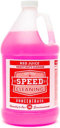 Speed Cleaning Red Juice All-Purpose Heavy Duty Cleaner &amp Degreaser Non-Toxic Concentrated Formula. (Gallon Size Concentrate)