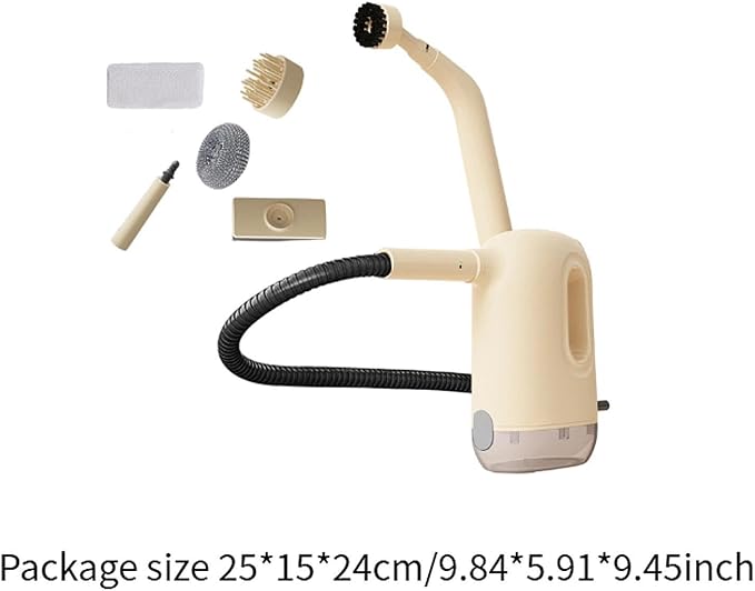 Handheld Steam Cleaner Labor Saving Sturdy Multiuse High Temperature Resistant for Dorm Home Air Conditioner Carpet Window