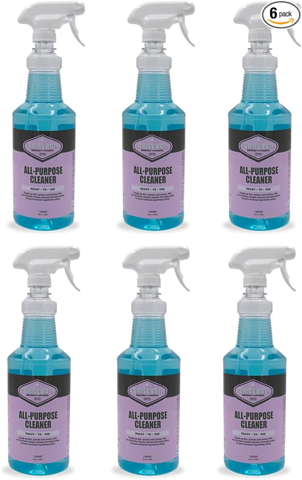 Santeen All-Purpose Cleaner Ready-to-Use 6-Pack 32oz (Quart) Made in USA