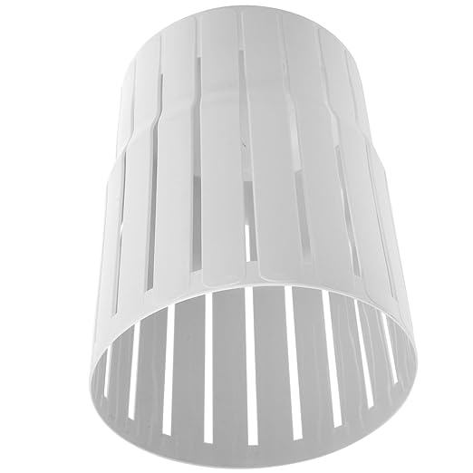 Gatuida Thickened Wastebasket Trash Can for Bedroom and Office Small Nordic Style Open Top Garbage Bin Lightweight White Household Trash Bucket for Living and Bathroom