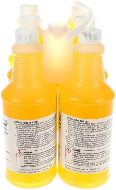 Fits Garland 050981 REV. 0117 Grill Cleaner Pack of 6 Bottles 32 Ounces each