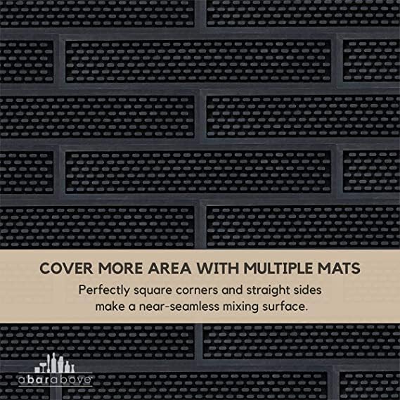 Premium A Bar Above Heavy Duty Bar Mat Food Safe Silicone Mat Mats for Bartending and Coffee Commercial Strength Bartender Accessories Dish Drying Mats for Kitchen Counter Barista Accessories