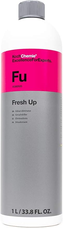 KOCHCHEMIE Fresh Up - Eliminate Unpleasant Smells in Vehicles Such As Smoke and Animal Odor Deodorizes Leaving a Fresh Fragrance NTA-Free &amp Safe on Textiles Upholstery Roof Liners Etc. (1 Lit