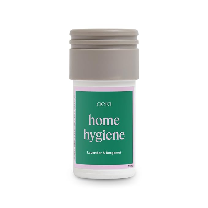 Aera Mini Home Hygiene Lavender and Bergamot - Essential Oil for Home - Relaxing Fragrance - Notes of Lavender Lavandin and Wild Mint - Scent Refill - Capsule Size Works with Mini Diffuser