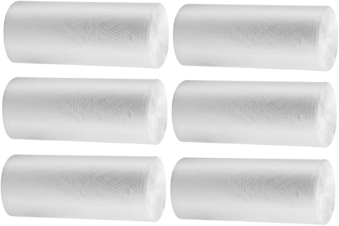 Milisten 6 Rolls Thickened Small Plastic Trash Bags 45x50cm Disposable Wastebasket Liners for Bedroom and Bathroom Tear-resistant Flat-top Garbage Bags for Home Use
