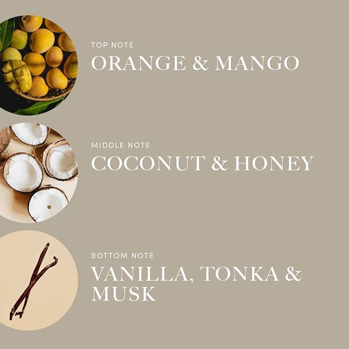 Aroma360 | Hawaiian Sunset Oil Blend | Hotel Inspired Luxury Essential Oil Diffuser | Aromatherapy Scent Diffuser Oil | Mango Coconut and Vanilla 6.7 fl oz 200 mL