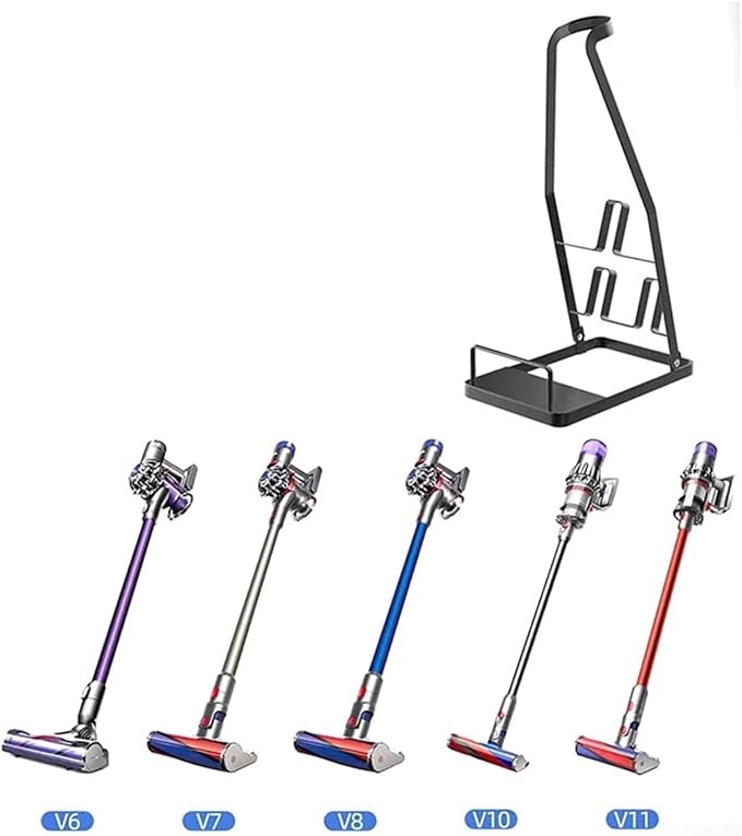 Vacuum Stand Stick Vacuum Cleaner No Drilling Vacuum Holer Compatible for Cordless Vacuum and Attachments