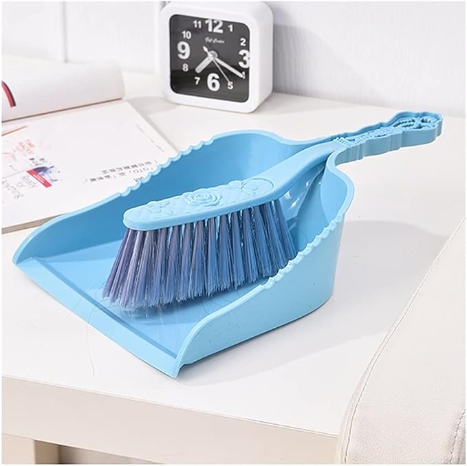 Dust Brushes Soft Cleaning Brush Hand Broom Dust Pan and Brush Set Hotel Family Clothes Dust Hair Sofa Bed Sheets Bedspread Carpet Cleaning Cleaning Brush(Purple)