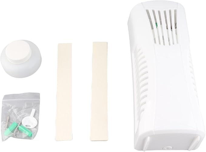Automatic Air Freshener Spray Wall Mounted Fragrance Machine 3 Modes with 50ML Essential Oil Bottle for Home Hotel Spa Gym Retail Store