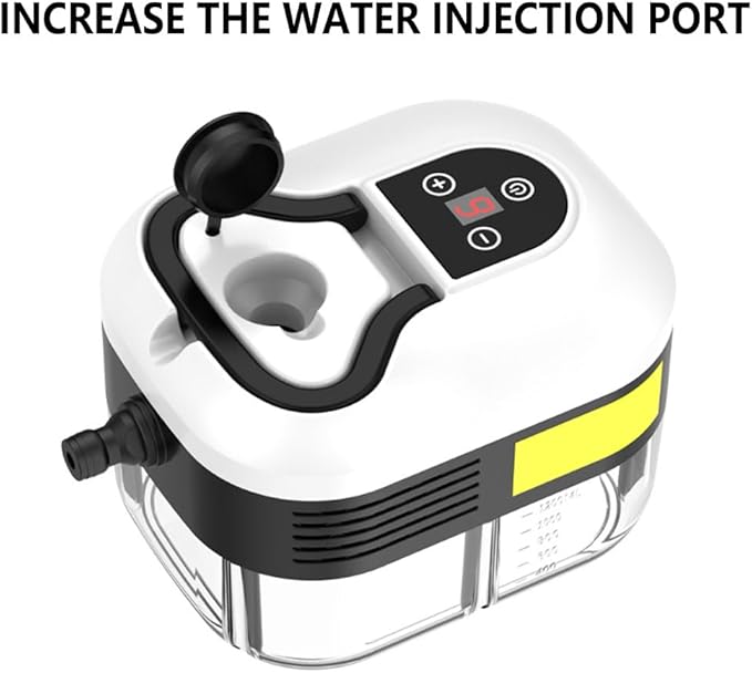 Handheld Steam Cleaner Portable Handheld Steamer for Cleaning with 1.2L Water Tank Touch Screen 6 Levels Adjustable 105℃/221℉ for Tile Window Kitchen Car