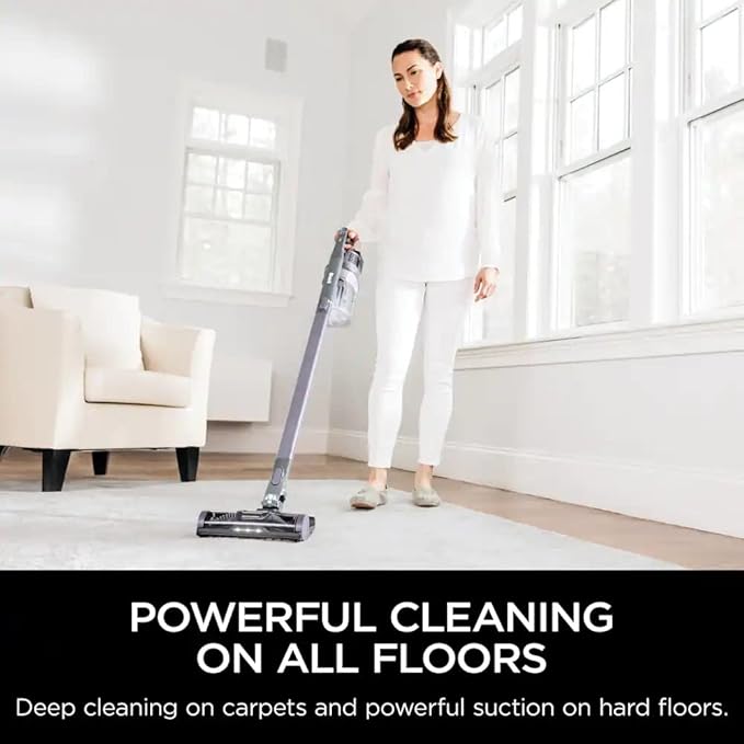 SHARK IX141 H Rocket pet pro truepet duoclean Lightweight Cordless Stick Vacuum 7.5 lbs Allergy Complete Seal (Ix141h Purple) (Renewed)