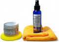 Marble &amp Granite Cleaner and Polish Kit – 4 in 1 Set Enhances Light Countertops | Stone-Safe Care for White Marble Quartz Quartzite Soapstone &amp Bright Granite Streak-Free Shine &amp Color
