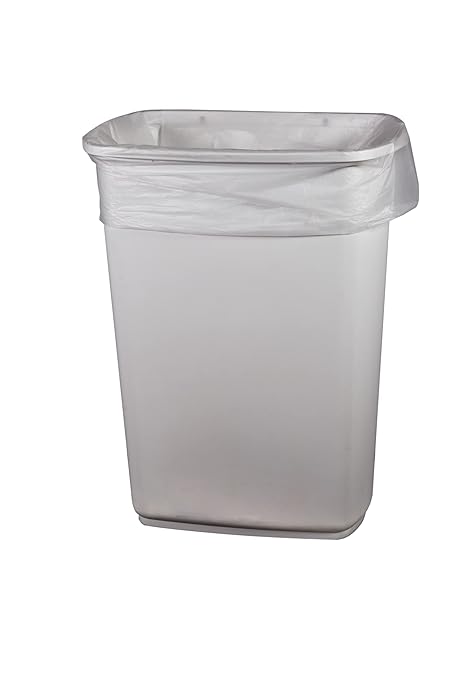 HBC Value Perfomance Can Liners 24x24 Natural 6Mic 20/50 HDPE Liners