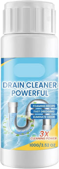 Drain Cleaner for Kitchen Toilet and Sink - Dissolves Grease Unclogs Pipes and Eliminates Odors Instantly(1PCS)
