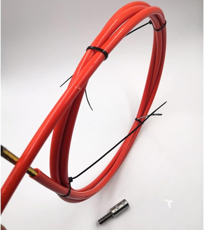6mm flexible shaft cable 5m full set cleaning chain tools DN32-40 pipe clog remover Drain cleaning