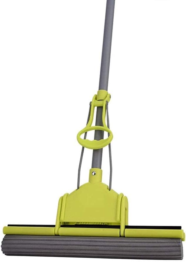 Kitchen Home PVA Sponge Mop Super Absorbent Quadruple Roller Foam All Purpose Floor Cleaner