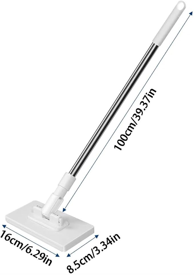 Mini Sweeper Cleaning Mop with Short Handle360° Small Flat Dust MopSuitable for Kitchens Bathrooms Walls and Windows