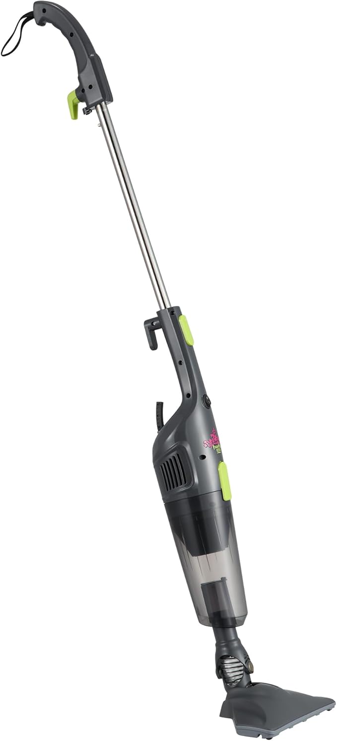 PowerVac 9000 – 2-in-1 Vacuum and Mop Combo High-Suction Corded Cleaner with Dual Filters and Reusable Mop Pads (Lime Green)