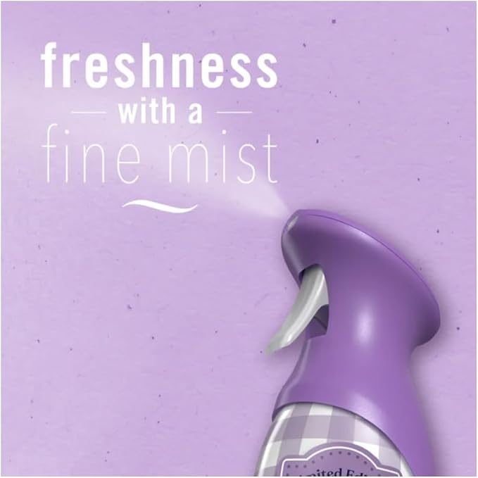 FebreezAir Freshener Spray Limited Edition Odor-Fighting Room Spray Southern Lilac Mornings 8.8oz 3packs