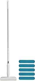 Window Squeegee Retractable Window Cleaner with Sprayer Long Handle Design Water Absorption Versatile Use Effective Squeegee Window Cleaning Tool C
