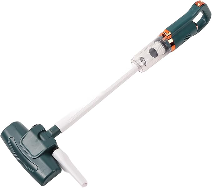 Cordless Vacuum Cleaner 8500Pa Powerful Stick Vacuum Lightweight Carpet Cleaner with 500ml Dust Cup Rechargeable Handheld Vacuum for Carpet and Hard Floor Pet Hair (Green)