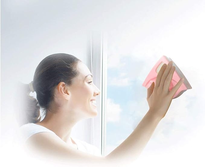 Window Cleaner Double-Sided Magnetic Glass Wiper Glider Glass Cleaning Tools for High-Rise Single Glazed Windows