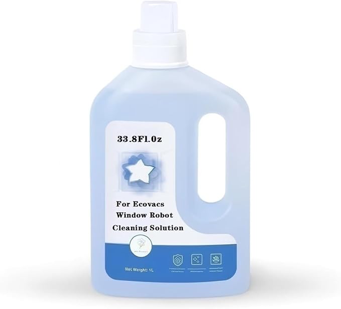 KAFTKO 33.8 Fl.0z Multisurface Window Cleaner. Compatible With Ecovacs WINBOT W1 Omni W1Pro W2 Pro W2 Omni W880 W2 Pro OMNI(1pcs)