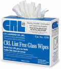 CRL Lint Free Glass Wipes in Pop Up Dispenser Box