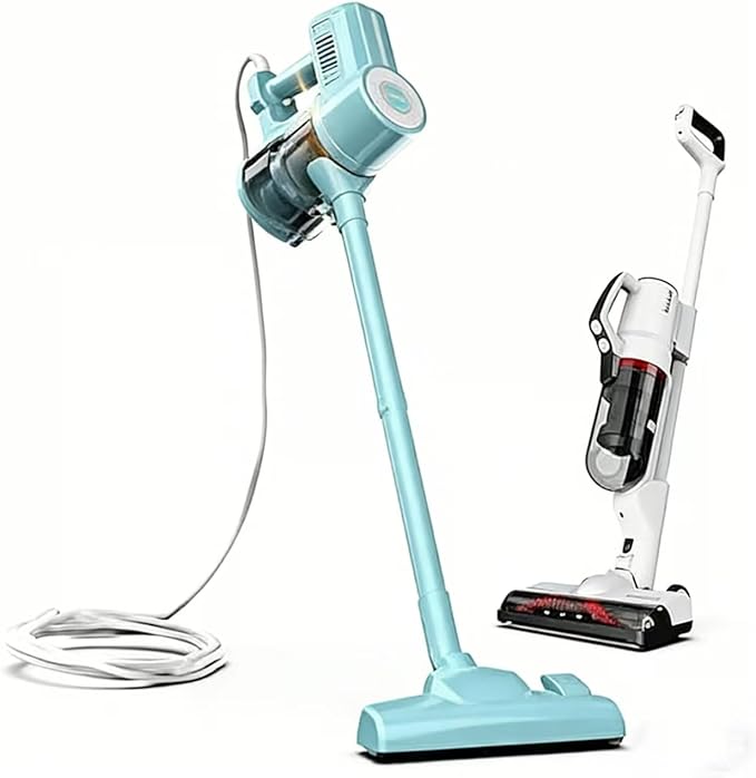 Roomie Tec Bundle Corded Stick Vacuum Cleaner &amp SlimVac Pro Cordless Vacuum Cleaner for Home