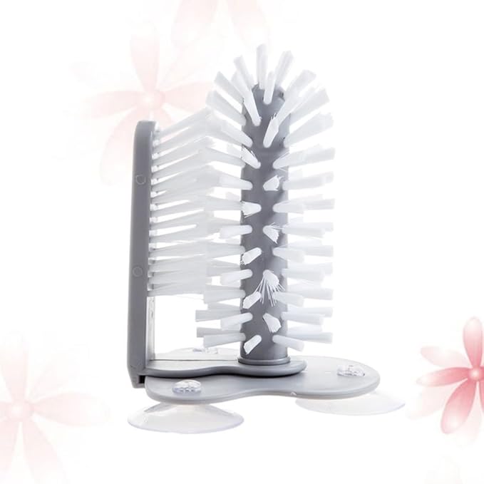 Tea Cup Brush Washable Cleaning Brush Standing Glass Bottle Cup Cleaner