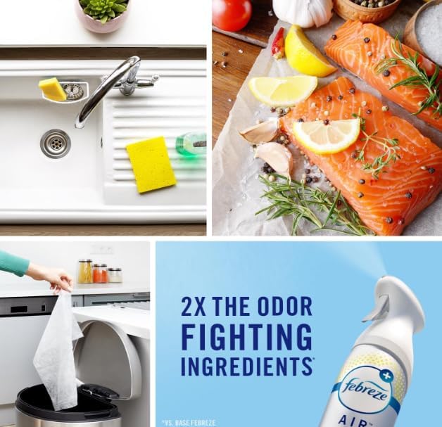 F.e.b.r.e.z.e Air Freshener SprayOdor Eliminator 8.8 Ounce (Pack of 3) (Fresh Lemon)