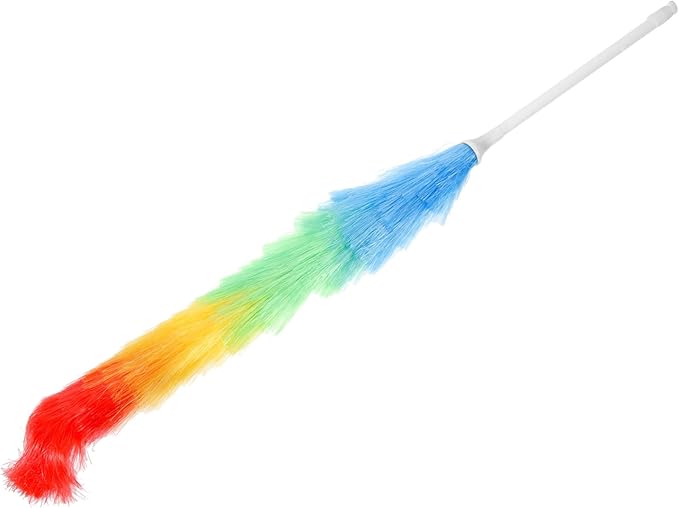 CANIGHT Ergonomic Handle Household Cleaning Duster for Furniture and Appliances Ultra Brush for High and Hard to Reach Areas Hanging for Easy Storage Suitable for Home and Office Use