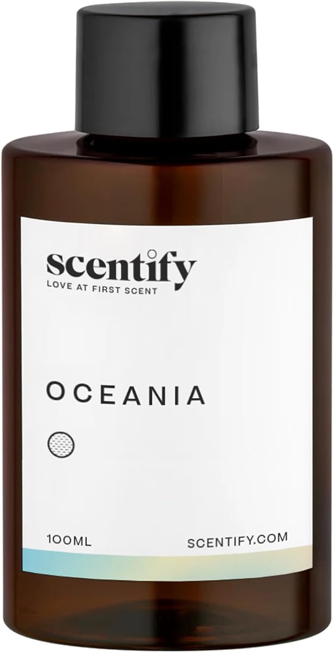 Scentify Oceania Aroma Oil Refill Scent for Oil Diffusers - Orange Apple White Tea Lavender Scents - Luxurious Relaxing Aromatherapy Diffuser Fragrance 100ml 3.38 oz