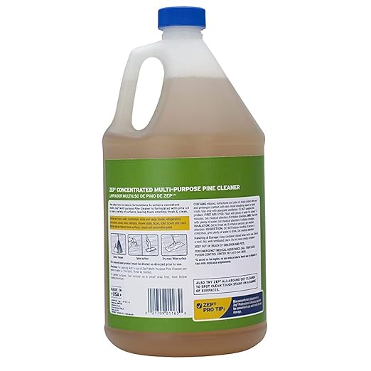 Zep Concentrated Multi-Purpose Pine Cleaner - 128 oz (Pack of 2) ZUMPP128 - Multi-Purpose Cleaner for Professional Commercial and Household Use From the Bathroom to Kitchens and Dining Rooms