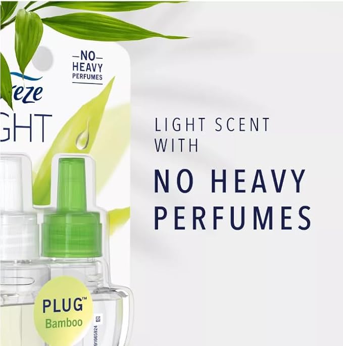 Generic Febreze Fade Defy Plug Air Freshener &amp Odor Fighter Starter Kit - 0.87 fl oz (Bamboo Scent)