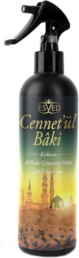 Cennetül Baki Scent Spray 400 ml Room Air Freshener Heavenly Fragrance Home and Office Use Odor Eliminator Long Lasting - One Size