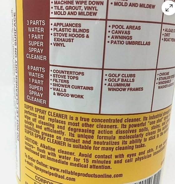 Reliable 1 Super Spray All Purpose Cleaner (2 32oz) (2)