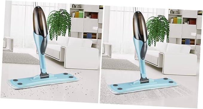 360Degree Spray Mop with Microfiber Pad Rotatable Handle for Easy Cleaning Ceramic Floors Angle Lightweight Design Reusable and Machine Washable