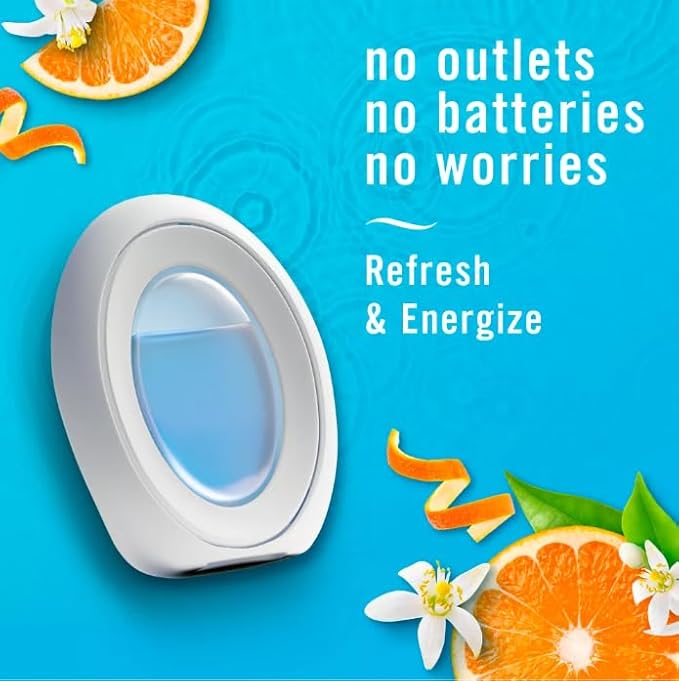 F.e.b.r.e.z.e Small Spaces Air Freshener- 0.25 fl oz(Pack of 3) (Refresh &amp Energize)