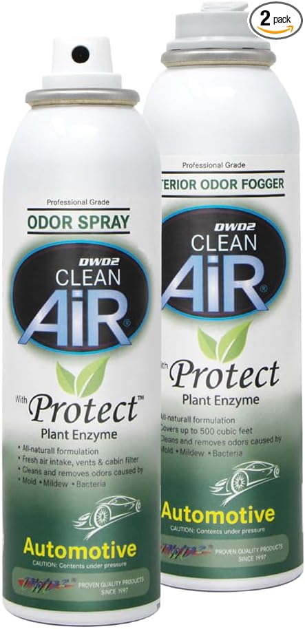 Protect™ Automotive Mold-Odor Treatment - Revitalize Your Car's Interior The Green Automotive Mold-Odor Treatment Solution. Say Goodbye to Unpleasant Odors (Spray &amp Fogger)