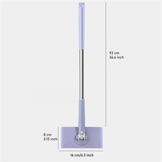 Snap Grip Minimop Clever Snap-Grip Mini Mop Reusable Wash-Free Mini Mop Dry and Wet Use 40inch Locking Handle for Gaps &amp Multi-Surface Retractable and Adjustable