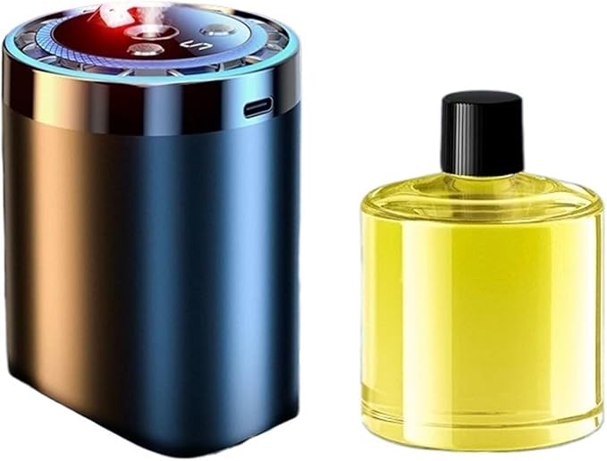 5 Modes Car Air Freshener - Electric Aroma Diffuser for Car Air Vent - Essential Oil Mist Humidifier &amp Aromatherapy Fragrance Diffuser(Ancient Drag)