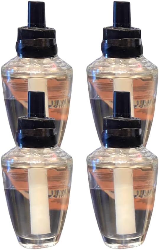 Bath &amp Body Works Leaves Wallflowers Home Fragrance Refill Bulbs 0.8 fl oz Each – Pack of 4