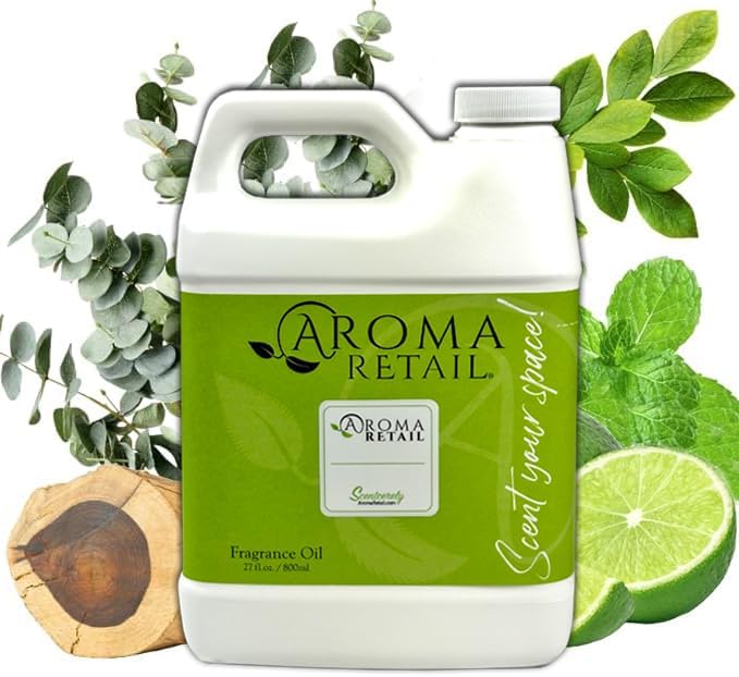 Aroma Retail Fragrance Oil Refill for Scent Machine Aroma Diffuser (27 fl oz Eucalyptus Forest)