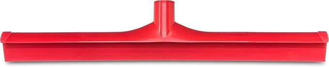 SPARTA 3656705 Plastic Floor Squeegee Shower Squeegee Heavy Duty Squeegee With Rubber Blade For Windows Glass Shower Doors Floors Windshields 20 Inches Red